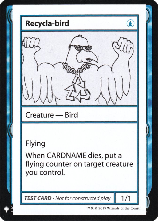 Recycla-bird [Mystery Booster Playtest Cards]  Game Grid North Ogden