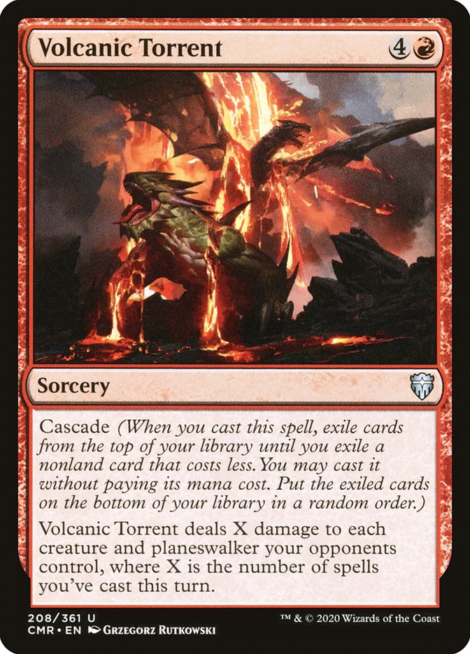 whenever you exile a card mtg Volcanic Torrent [Commander Legends] – Game Grid North Ogden Style:SAPPHIRE & STEEL Exile those copies at Condition_Near Mint Colors: Green, White, Blue,