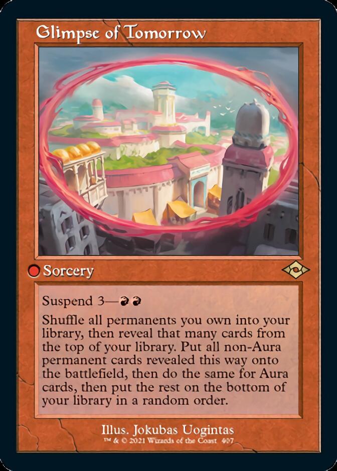 Glimpse of Tomorrow (Retro Etched Foil) [Modern Horizons 2]