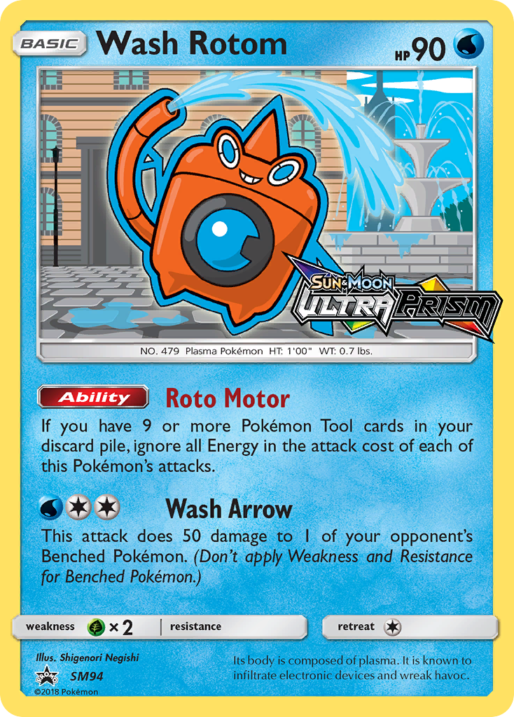 Wash Rotom [SM Black Star Promos]