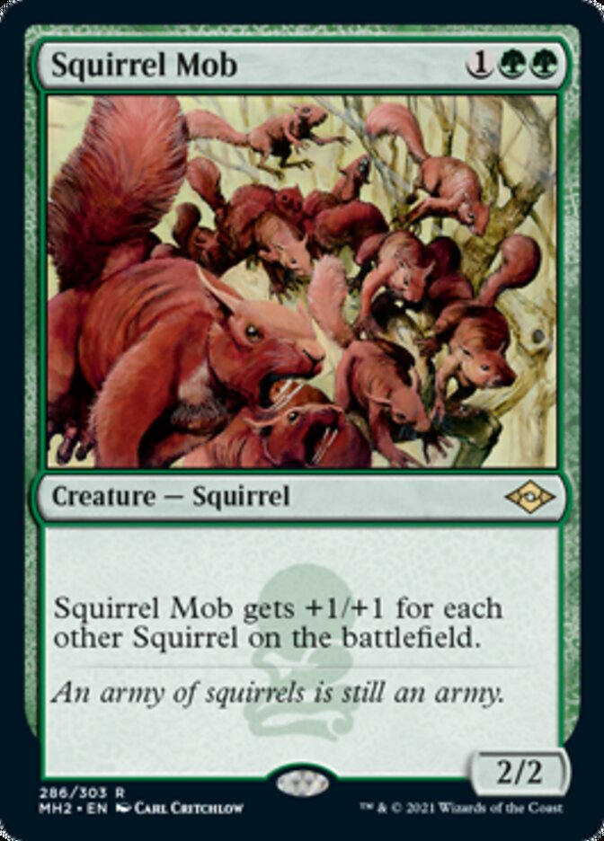 Squirrel Mob (Etched Foil) [Modern Horizons 2]