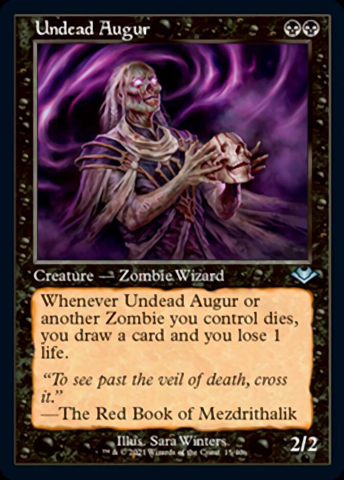 Undead Augur (Retro Etched Foil) [Modern Horizons 2]