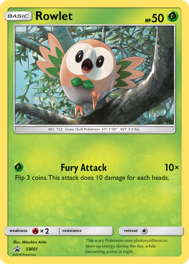 Rowlet [SM Black Star Promos]