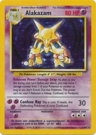 Alakazam (1/102) [Base Set]
