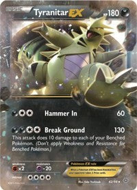 Tyranitar EX [XY - Ancient Origins]