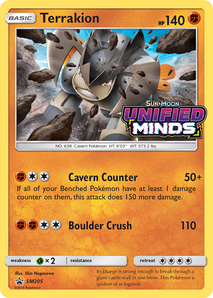 Terrakion [SM Black Star Promos]