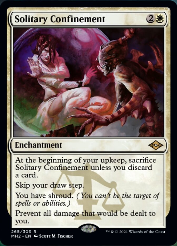 Solitary Confinement (Etched Foil) [Modern Horizons 2]