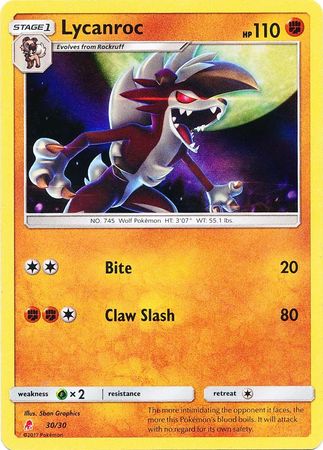 Lycanroc (#30 Holofoil) [30]