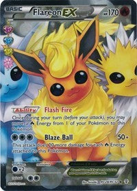 Flareon EX (Full Art) [Generations: Radiant Collection]