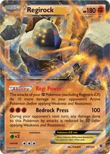 Regirock EX [XY - Fates Collide]