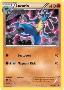 Lucario (47) [XY - Fates Collide]