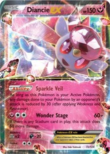 Diancie EX [XY - Fates Collide]