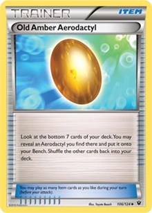 Old Amber Aerodactyl [XY - Fates Collide]