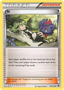 N (Supporter) [XY - Fates Collide]