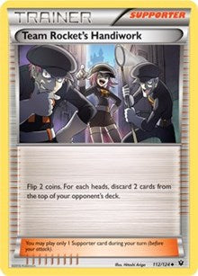 Team Rocket's Handiwork [XY - Fates Collide]