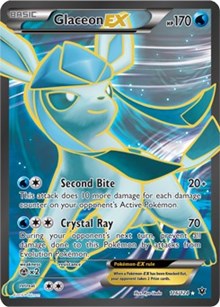 Glaceon EX (Full Art) [XY - Fates Collide]