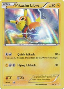 Pikachu Libre (30 - Holo) [XY Trainer Kit: Pikachu Libre &amp; Suicune]