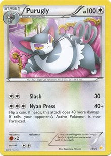 Purugly (19) [XY Trainer Kit: Pikachu Libre &amp; Suicune]