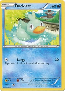 Ducklett (24) [XY Trainer Kit: Pikachu Libre &amp; Suicune]