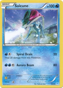 Suicune (14 - Non-Holo) [XY Trainer Kit: Pikachu Libre &amp; Suicune]