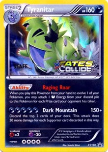 Tyranitar (Staff Prerelease) [XY Promos]