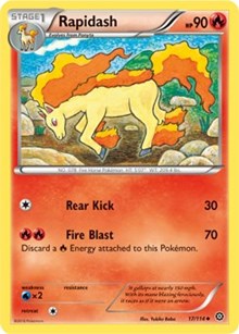 Rapidash [XY - Steam Siege]