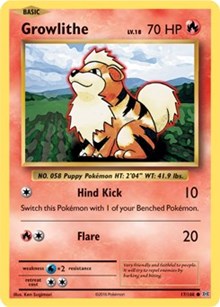 Growlithe [XY - Evolutions]
