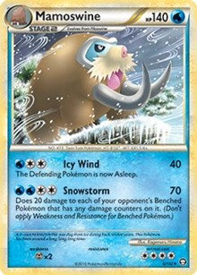 Mamoswine (HGSS Triumphant - Cracked Ice Holo) [Deck Exclusives]