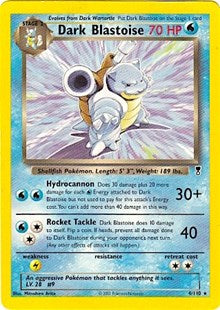 Dark Blastoise (WotC Legendary Collection) [Deck Exclusives]