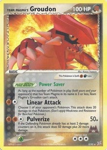 Team Magma's Groudon (EX Team Magma vs Team Aqua) [Deck Exclusives]