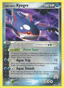 Team Aqua's Kyogre (EX Team Magma vs Team Aqua) [Deck Exclusives]