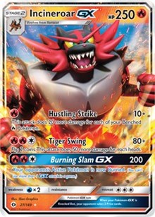 Incineroar GX [SM Base Set]