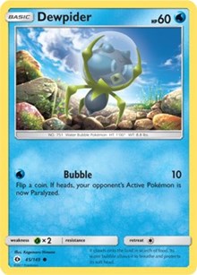 Dewpider [SM Base Set]
