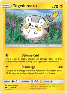 Togedemaru [SM Base Set]