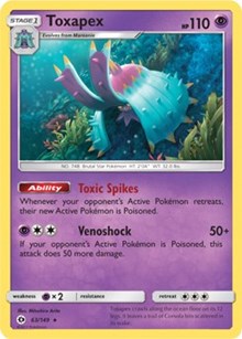 Toxapex [SM Base Set]