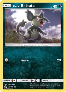 Alolan Rattata [SM Base Set]