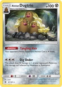 Alolan Dugtrio [SM Base Set]
