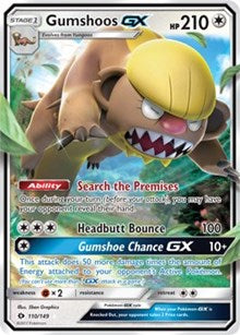 Gumshoos GX [SM Base Set]