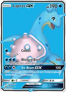 Lapras GX (Full Art) [SM Base Set]