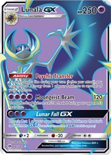 Lunala GX (Full Art) [SM Base Set]