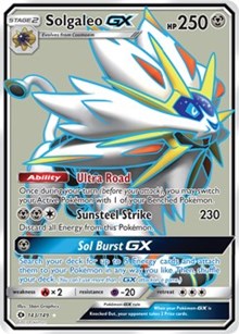 Solgaleo GX (Full Art) [SM Base Set]