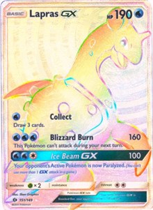 Lapras GX (Secret) [SM Base Set]