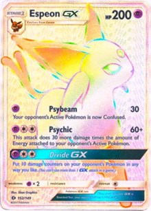 Espeon GX (Secret) [SM Base Set]