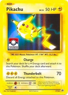 Pikachu - XY202 (League Promo) [League &amp; Championship Cards]