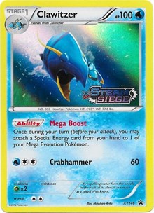 Clawitzer (XY Steam Siege Prerelease) [XY Promos]