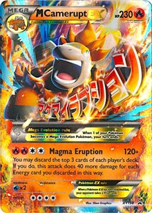 M Camerupt EX - XY198 [XY Promos]