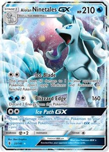 Alolan Ninetales GX [SM - Guardians Rising]