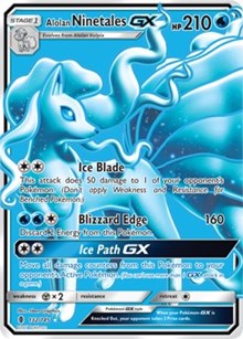 Alolan Ninetales GX (Full Art) [SM - Guardians Rising]