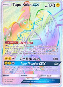 Tapu Koko GX (Secret) [SM - Guardians Rising]