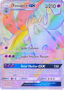 Toxapex GX (Secret) [SM - Guardians Rising]